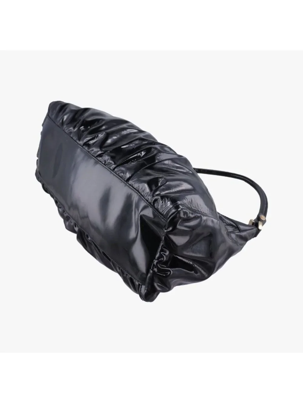 Gucci Abbey D Ring Hobo Black Patent